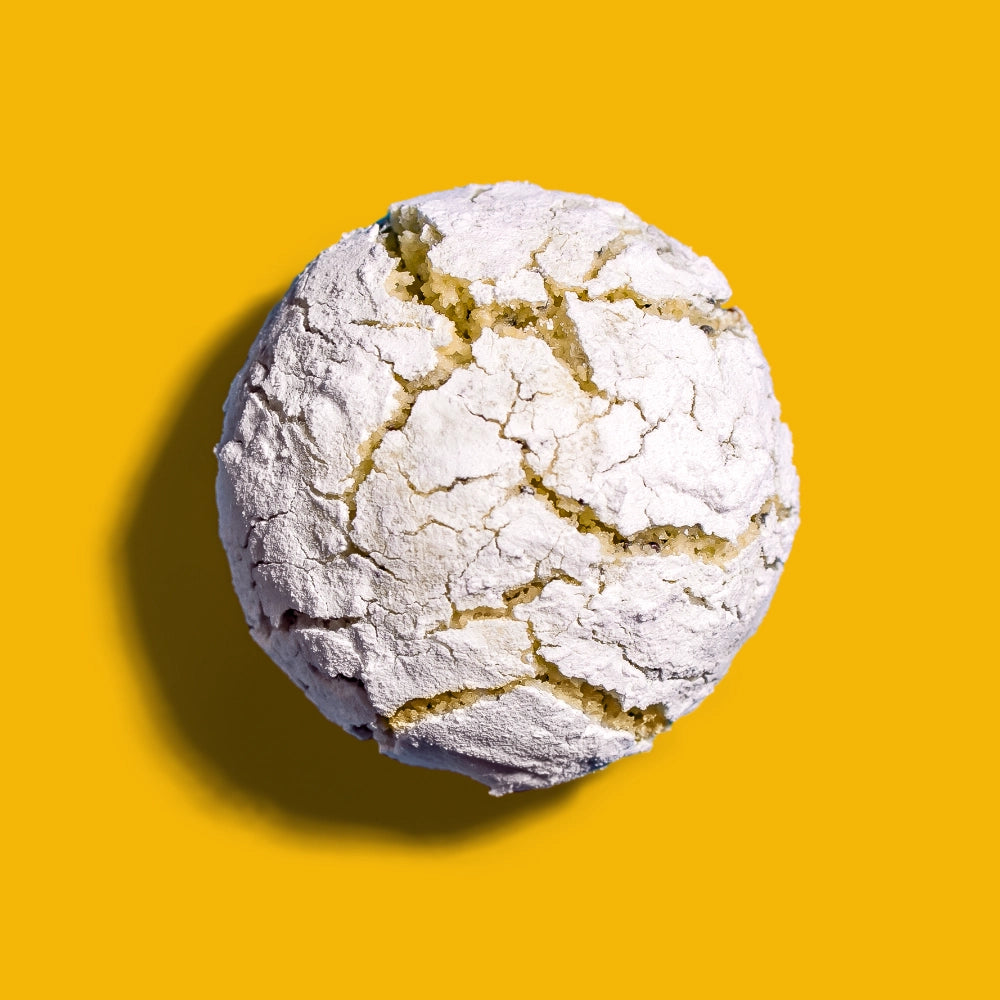 Lemon Poppy Amaretti cookies