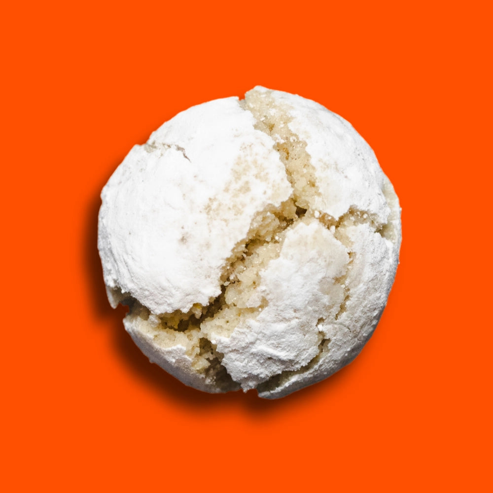 Orange cardamom amaretti cookies