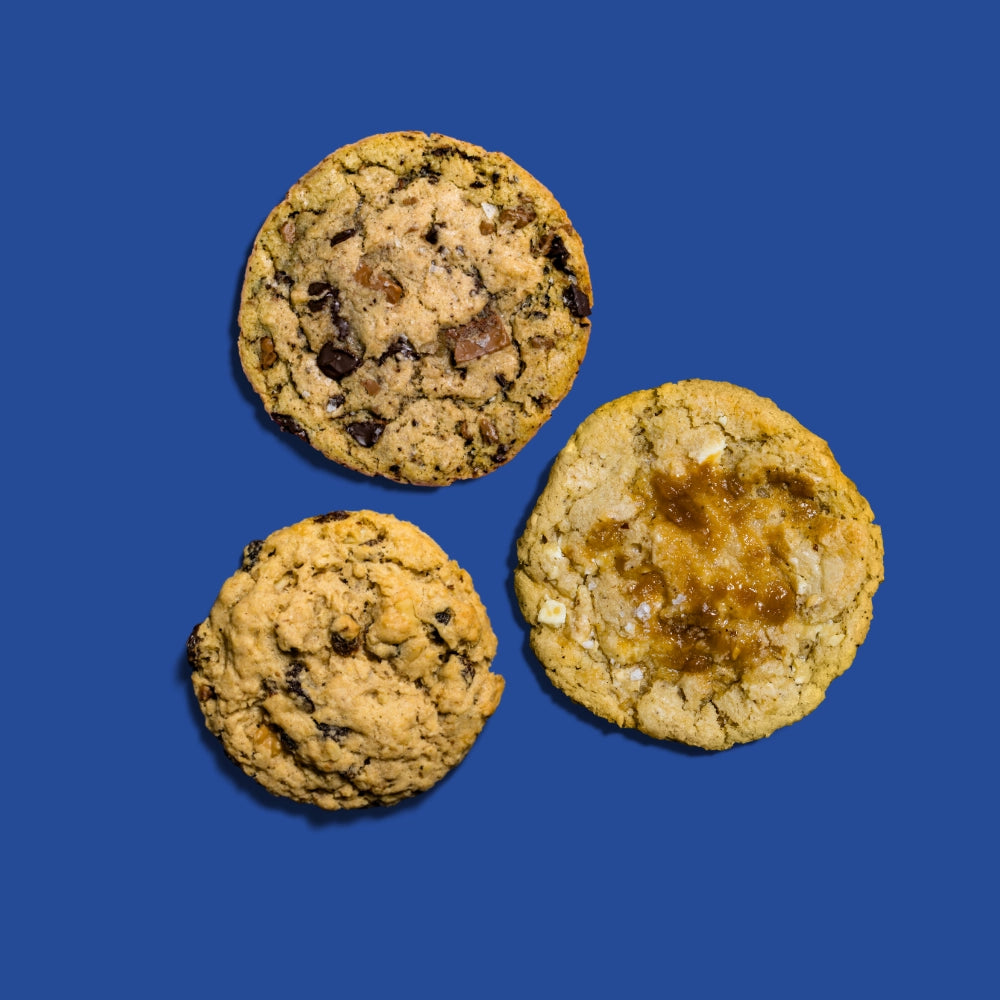 Assorted sourdough cookies